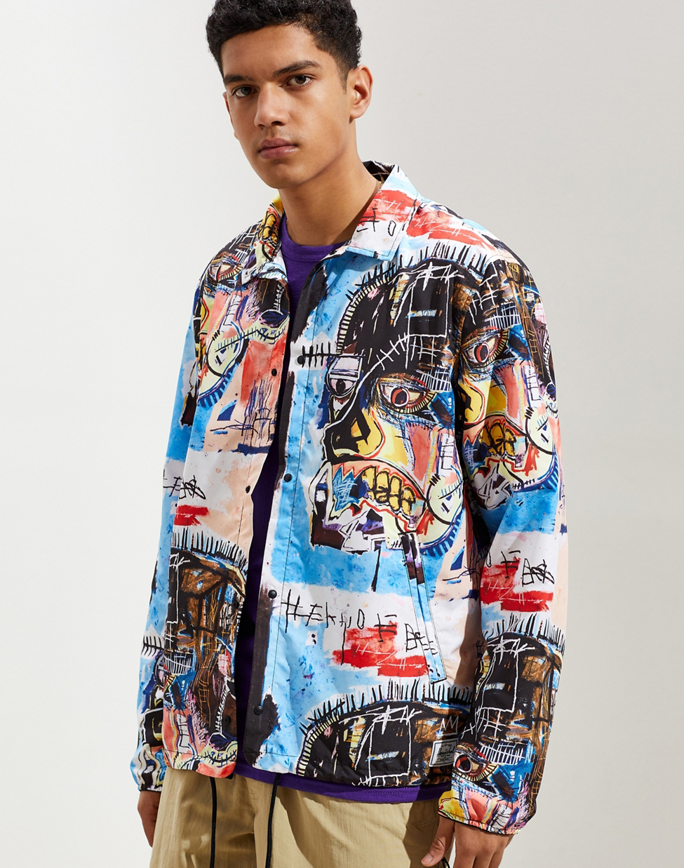 Herschel Supply Co. X Basquiat Voyage Coaches Jacket – be the signs